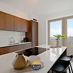 Exclusive Two-bedroom With Panoramic Sea And Views T153 公寓 奥斯滕德