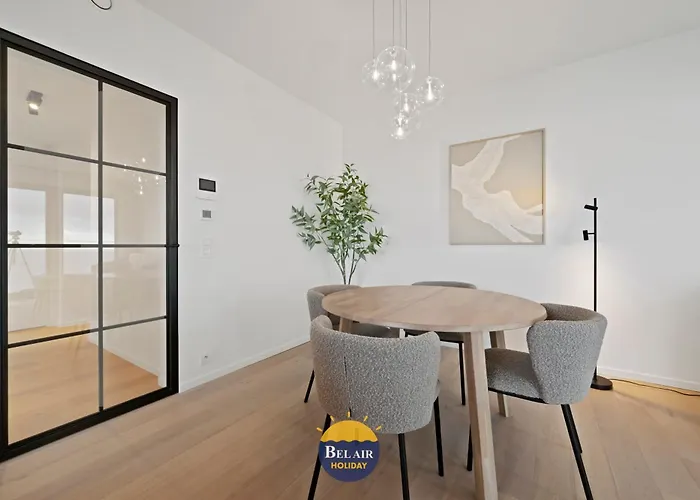 Exclusive Two-bedroom With Panoramic Sea And Views T153 公寓 奥斯滕德