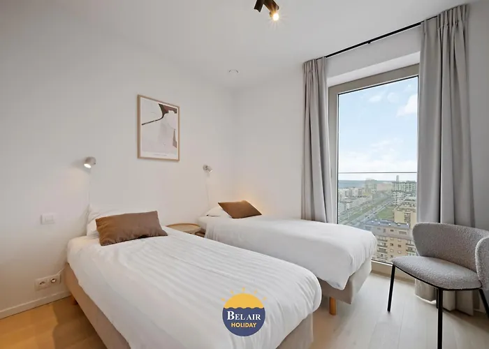 Exclusive Two-bedroom With Panoramic Sea And Views T153 * 奥斯滕德