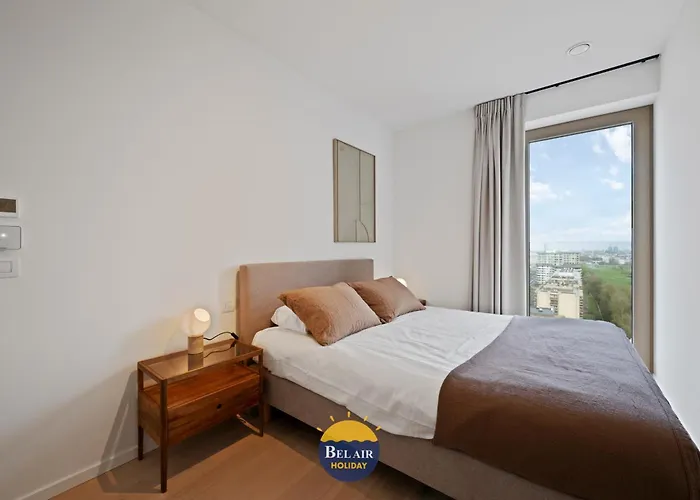 Exclusive Two-bedroom With Panoramic Sea And Views T153 公寓 奥斯滕德